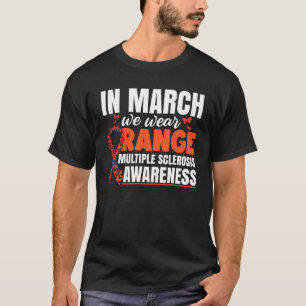 Camiseta En Marzo Usamos Awaren De Esclerosis Múltiple Nara