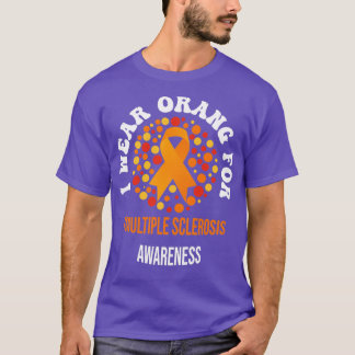 Camiseta En Marzo Usamos Awarene De Esclerosis Múltiple Nar