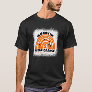 Camiseta En Marzo Usamos La Naranja Ms Múltiple Esclerosis 