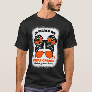 Camiseta En Marzo Usamos La Naranja Ms Multiple Sclerosis A