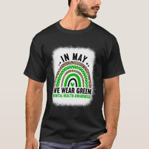 Camiseta En mayo llevamos verde - Conciencia de salud menta