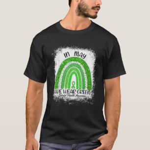 Camiseta En Mayo Nosotros Vestimos Verde Lluvia Conciencia
