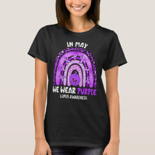 Camiseta En Mayo Usamos Conciencia Sobre El Lupus Del Arcoi