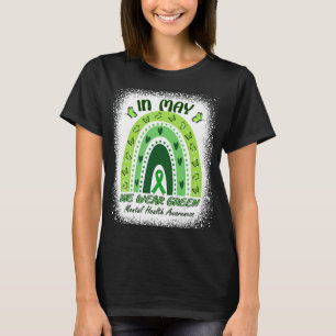 Camiseta En Mayo Usamos Conciencia Sobre La Salud Mental Ll