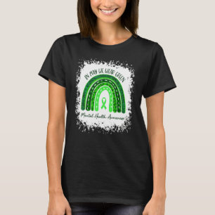 Camiseta En Mayo Usamos Conciencia Verde Sobre Salud Mental