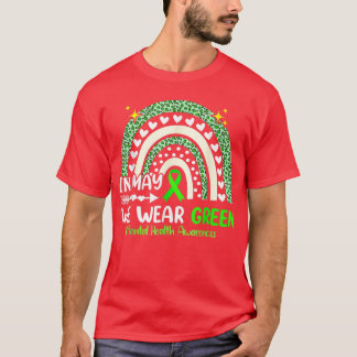 Camiseta En Mayo Usamos Concienciación Verde Sobre Salud Me