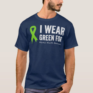 Camiseta En Mayo Usamos Concienciación Verde Sobre Salud Me