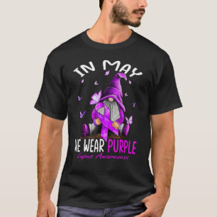 Camiseta En Mayo Usamos Gnomes Del Mes De Concienciación De