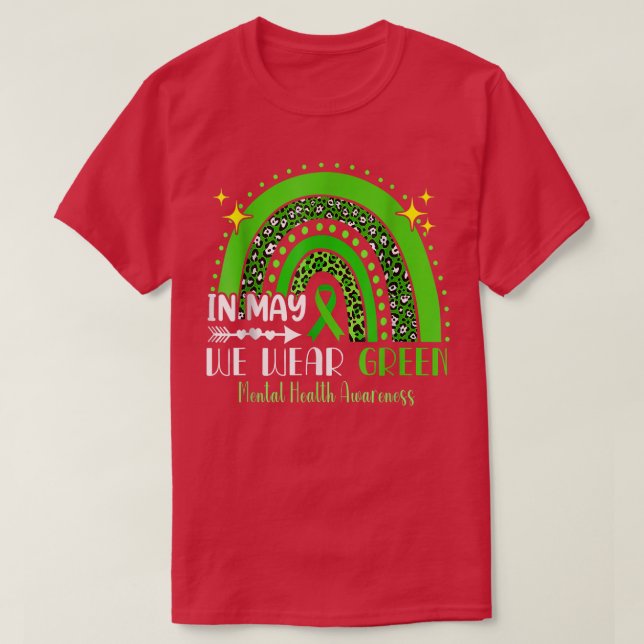 Camiseta En Mayo Usamos Green 2609 (Diseño del anverso)