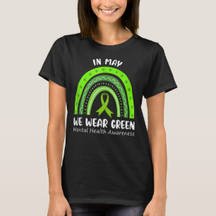 Camiseta En Mayo Usamos La Cinta Ecológica De Concienciació