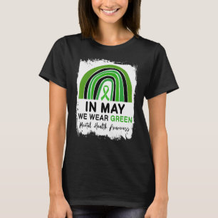 Camiseta En Mayo Usamos La Cinta Ecológica De Concienciació