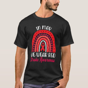 Camiseta En Mayo, Usamos La Cinta Roja Para Concienciar Sob