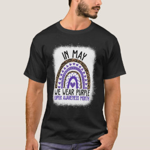 Camiseta En Mayo Usamos La Conciencia Purple Guay Purple Lu