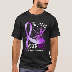 Camiseta En Mayo Usamos La Dragonfly De Concienciación Del