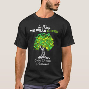 Camiseta En Mayo Usamos Monto Verde De Concienciación Sobre
