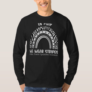 Camiseta En Mayo Usamos Stripes Shirers Danlos Awarene