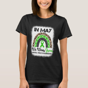 Camiseta En Mayo Usamos Un Mes Verde De Concienciación En S