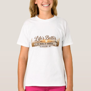 Camiseta En medio de ninguna parte Glasgow Montana