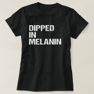 Camiseta En Melanin, un orgulloso regalo africano de histor