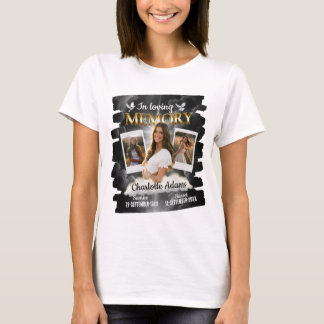 Camiseta En Memoria Amorosa, Camisa Con Foto De Re