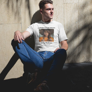 Camiseta En Memoria Cariñosa   5 Collage de Fotos   Memoria