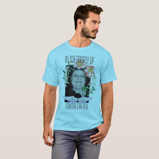 Camiseta En memoria de Cheryl Robinson (Anverso completo)
