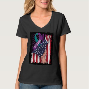 Camiseta En Memoria de Cuñada Conciencia sobre el Suicidio