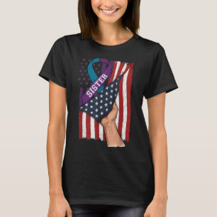 Camiseta En Memoria De Los Avisos De Prevención Del Suicidi