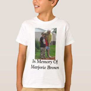 Camiseta En memoria de Marjorie Brown