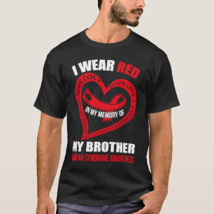 Camiseta En memoria de mi hermano MARFAN SYNDROME AWARENE