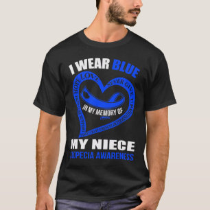 Camiseta En memoria de mi sobrina ALOPECIA CONCIENCIA
