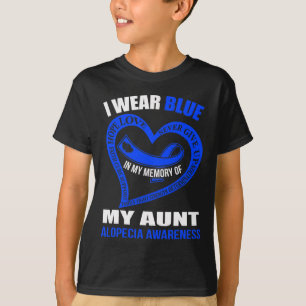 Camiseta En memoria de mi tía ALOPECIA AWARENESS
