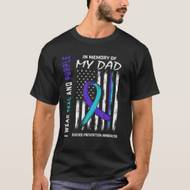 Camiseta En Memoria De Papá La Prevención Del Suicidio