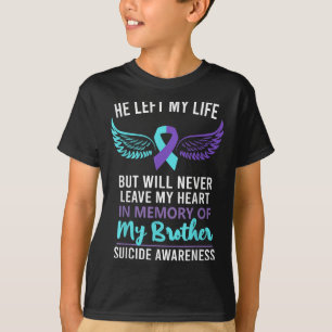 Camiseta En Memoria Del Hermano La Prevención De La Concien