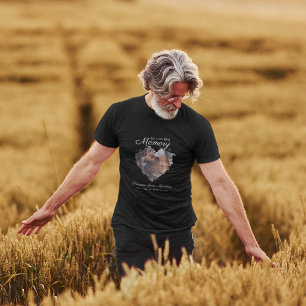 Camiseta En Memoria Querida Recuerdo de Foto Cita