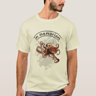 Camiseta En Memoriam Paul el pulpo