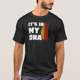 Camiseta En mi ADN Alemania Bandera Hombres mujeres