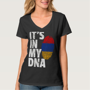 Camiseta En mi Adn Armenia La Bandera Armenia Hombres Mujer