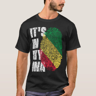 Camiseta EN MI ADN Bandera de la República del Congo
