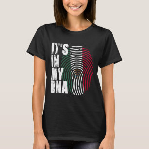 Camiseta En Mi Adn Bandera Mexicana
