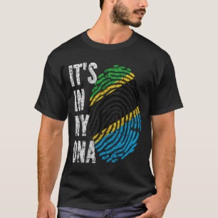 Camiseta EN MI ADN Bandera Tanzania Hombres Mujeres Niños