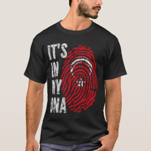 Camiseta EN MI ADN Hombres Bandera Turca Mujeres Niños