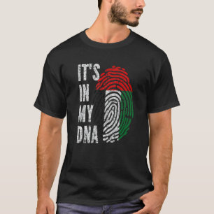 Camiseta En mi Adn la bandera de los Emiratos Árabes Unidos