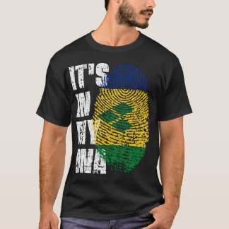 Camiseta EN MI ADN San Vicente _ Granadinas Bandera St. V