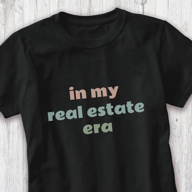 Camiseta En mi agente de la era inmobiliaria (Subido por el creador)