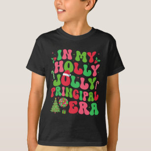Camiseta En mi alegre era de director de Navidad Holly Xmas