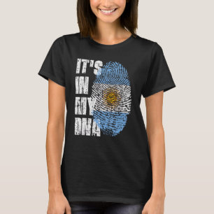 Camiseta En mi baile Bandera argentina