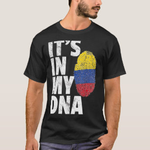 Camiseta En mi baile, recuerdo de la bandera colombiana