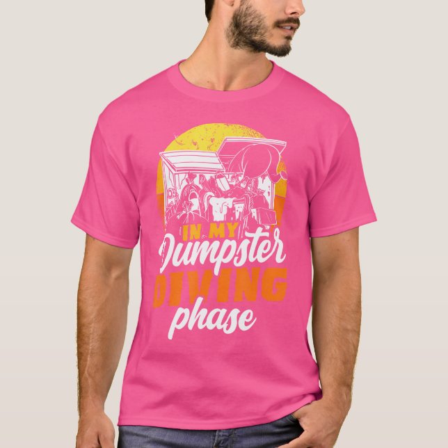 Camiseta En mi basurero Fase de buceo Bin-Diving Bin Raidin (Anverso)