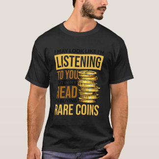 Camiseta En Mi Cabeza Estoy Comprando Monedas Raras Numisma